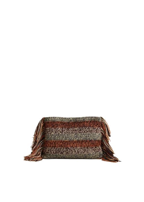 Se MANGO Clutch  beige / grøn / blandingsfarvet / bordeaux ved About You