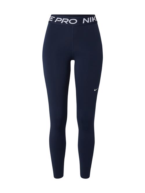 NIKE Sportsbukser  navy / hvid