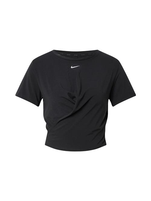 Se NIKE Funktionsbluse 'One Luxe'  sort / hvid ved About You