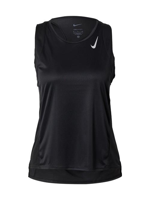 NIKE Sportsoverdel  sort / hvid