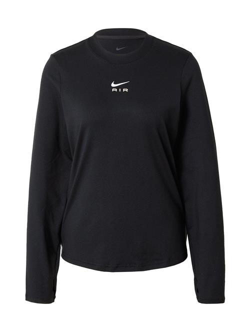 NIKE Funktionsbluse 'Air'  sort / hvid