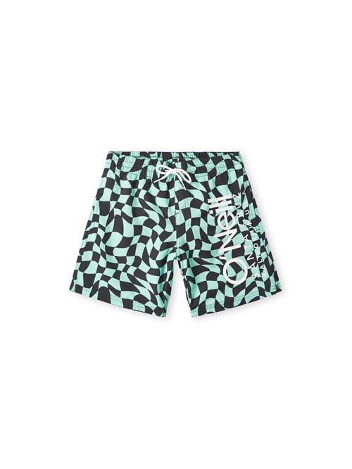 O'NEILL Badeshorts 'Cali Crazy 14'  turkis / sort / hvid