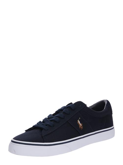 Polo Ralph Lauren Sneaker low 'Sayer'  navy / brun / pastelgul / hvid