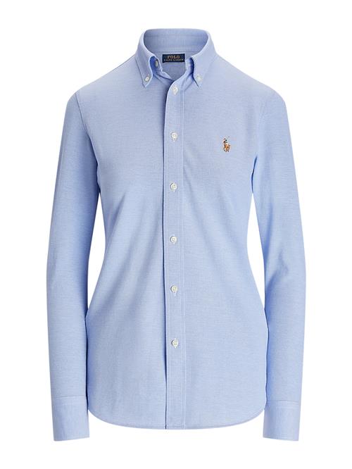 Se Polo Ralph Lauren Bluse 'Heidi'  lyseblå / brun / rød / hvid ved About You