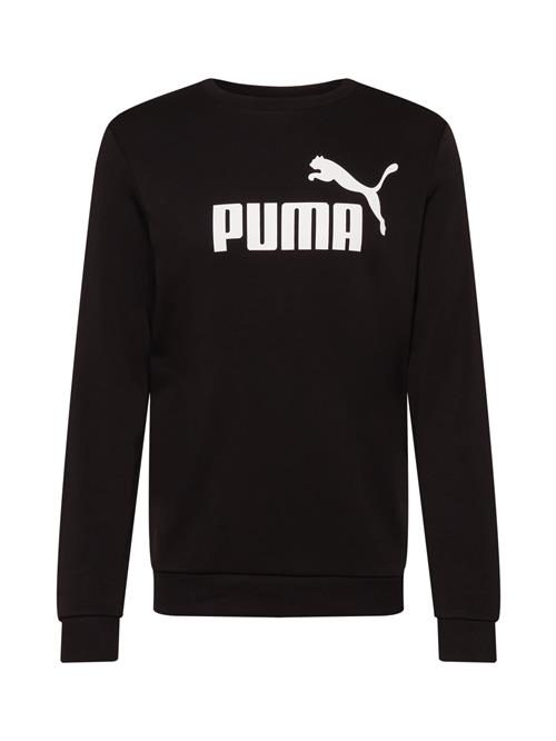 PUMA Sportsweatshirt 'Ess'  sort / hvid