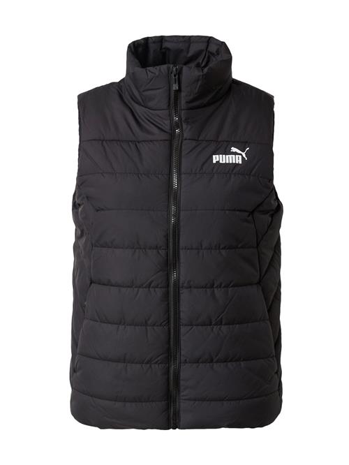 PUMA Sportsvest 'Ess'  sort / hvid