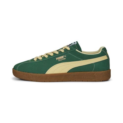 Se PUMA Sneaker low 'Delphin'  beige / grøn ved About You