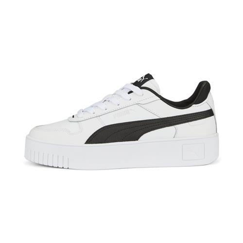 Se PUMA Sneaker low 'Carina'  sort / hvid ved About You