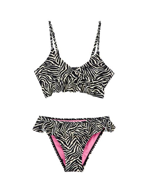 WE Fashion Bikini  ecru / sort