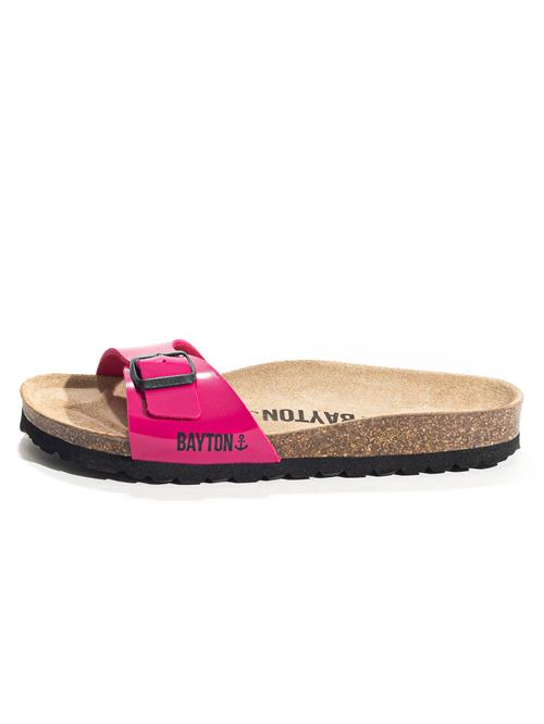 Bayton Pantoletter 'Prague'  pink / sort