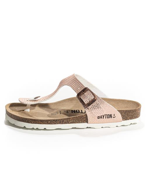 Se Bayton Pantoletter 'Melia'  rosa guld ved About You