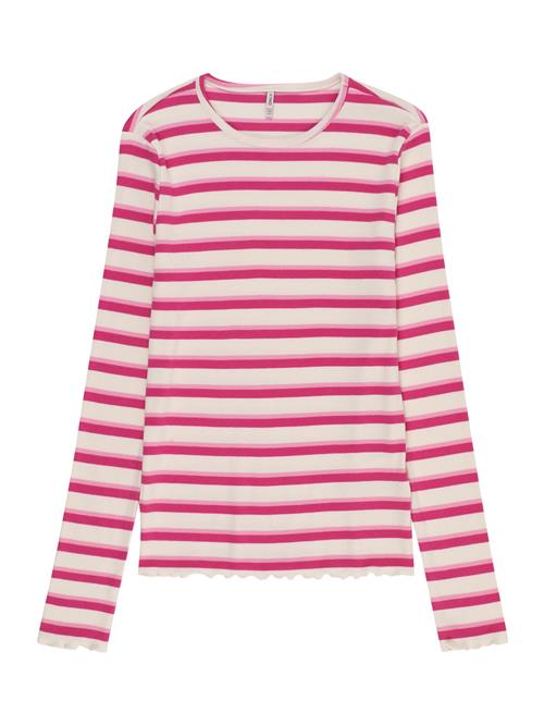 KIDS ONLY Bluser & t-shirts 'KOGEVIG'  pitaya / mørk pink / uldhvid