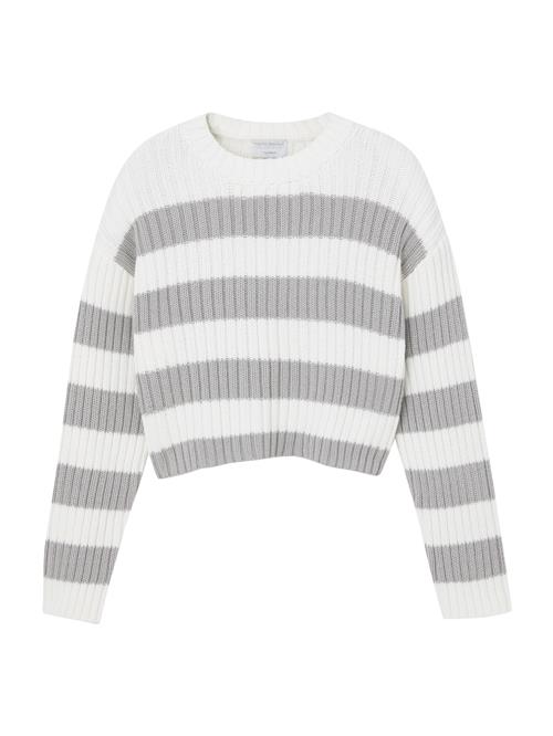 Se Pull&Bear Pullover  lysegrå / hvid ved About You