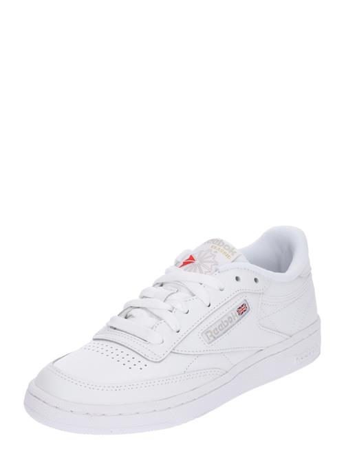 Se Reebok Sneaker low 'Club C 85'  grå / rød / hvid ved About You