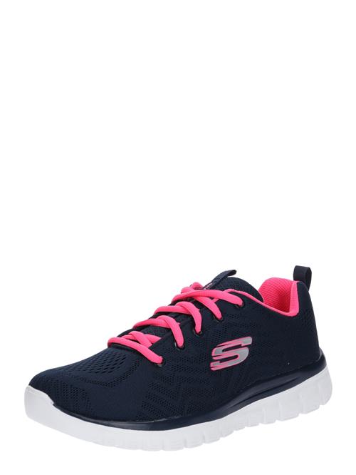 Se SKECHERS Sneaker low 'Graceful Get Connected'  navy / grå / pink ved About You