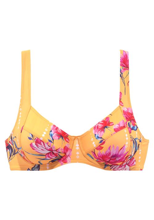 Se SUNSEEKER Bikinioverdel  grøn / orange / fuchsia / hvid ved About You