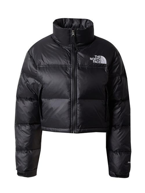 THE NORTH FACE Vinterjakke 'Nuptse'  sort / sølv