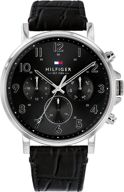 TOMMY HILFIGER Analogt ur 'Dressed Up, 1710381'  sort / sølv