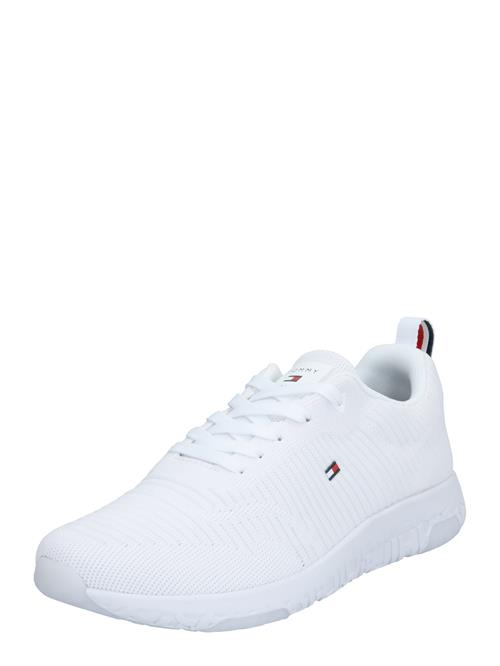 TOMMY HILFIGER Sneaker low 'Corporate'  navy / rød / hvid