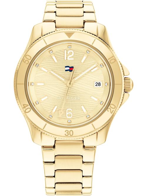 TOMMY HILFIGER Analogt ur  guld