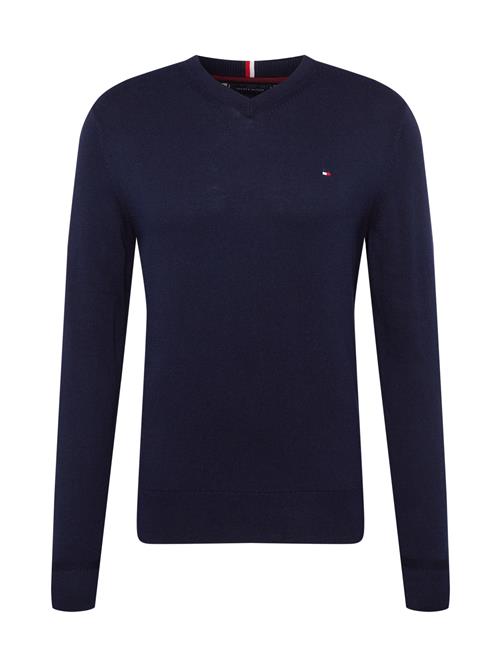 TOMMY HILFIGER Pullover  navy / rød / hvid