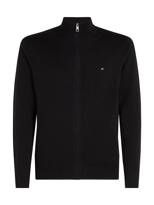 Se TOMMY HILFIGER Cardigan  rød / sort / hvid ved About You