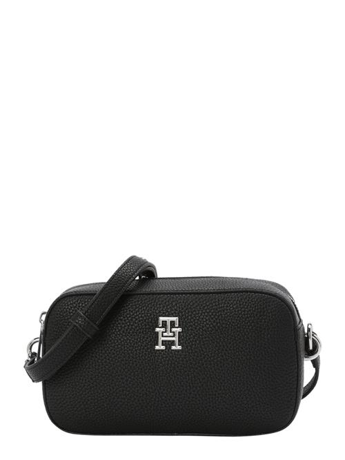 Se TOMMY HILFIGER Skuldertaske 'Emblem'  sort ved About You