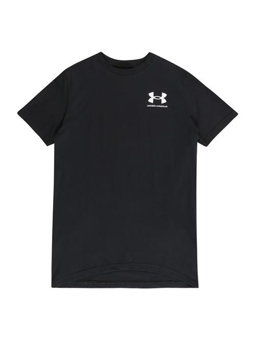 UNDER ARMOUR Funktionsskjorte  sort / hvid