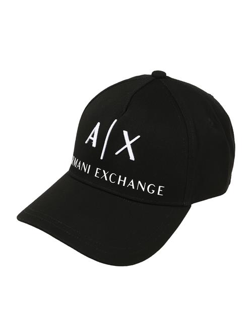 Se ARMANI EXCHANGE Hætte  sort / hvid ved About You