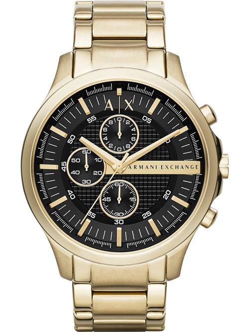 ARMANI EXCHANGE Analogt ur  guld / sort