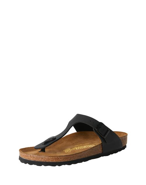 BIRKENSTOCK Klipklappere 'Gizeh'  sort