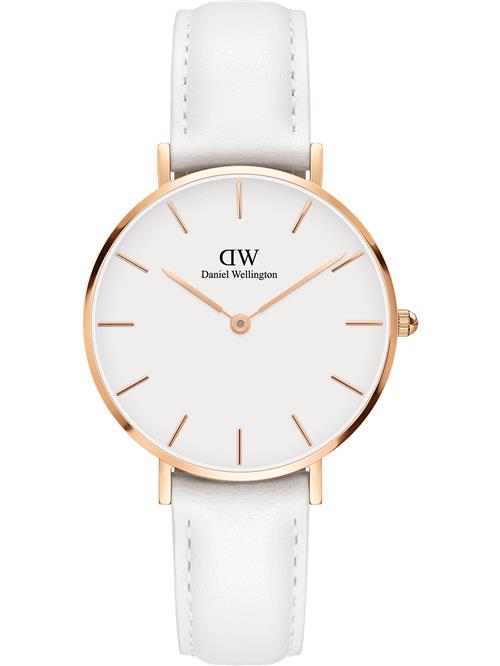 Daniel Wellington Analogt ur 'Petite Bondi DW00100189'  rosa guld / hvid