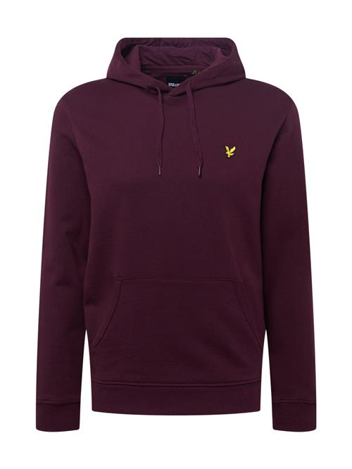 Lyle & Scott Sweatshirt  gul / bordeaux / sort