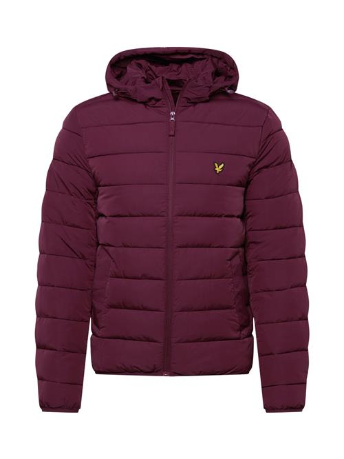 Lyle & Scott Overgangsjakke  burgunder