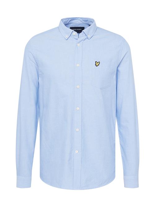 Lyle & Scott Forretningsskjorte  lyseblå / gul / sort