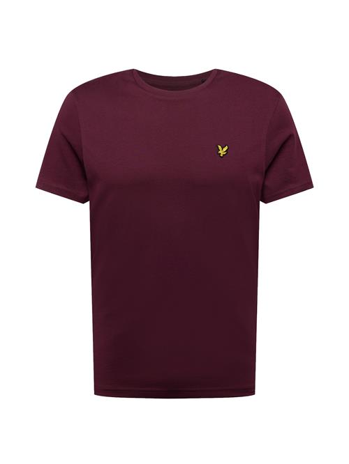 Lyle & Scott Bluser & t-shirts  gylden gul / burgunder / sort