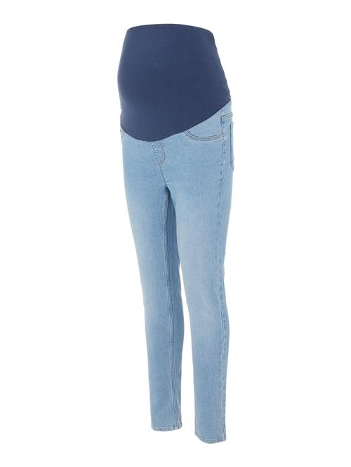 Se MAMALICIOUS Jeggings 'MLAmy'  lyseblå ved About You