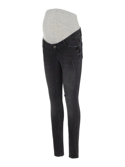 MAMALICIOUS Jeans 'Akira'  grå-meleret / black denim