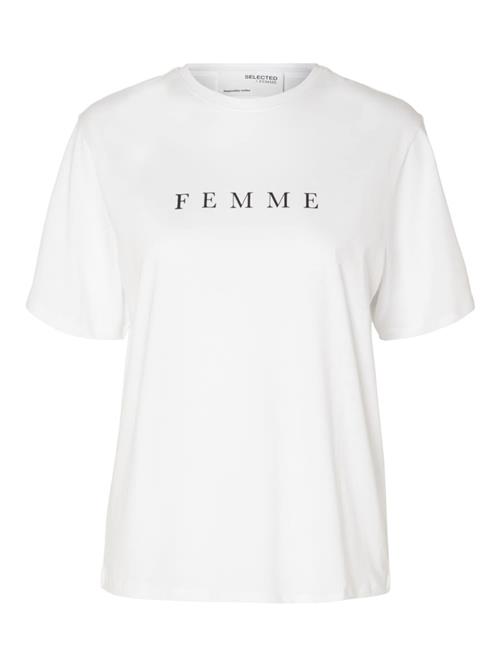 SELECTED FEMME Shirts 'VILJA'  sort / hvid