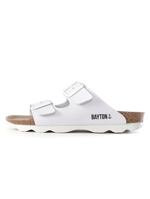 Bayton Pantoletter 'Atlas'  sort / hvid