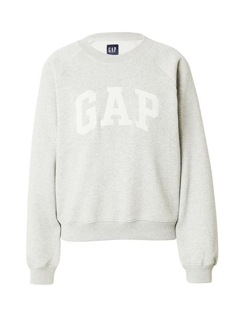 Se GAP Sweatshirt 'HOLIDAY'  beige-meleret / sort ved About You