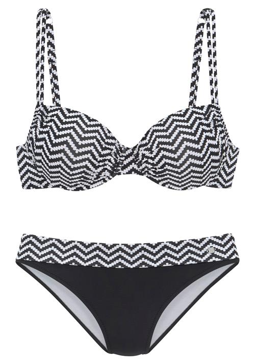 JETTE Bikini  sort / hvid