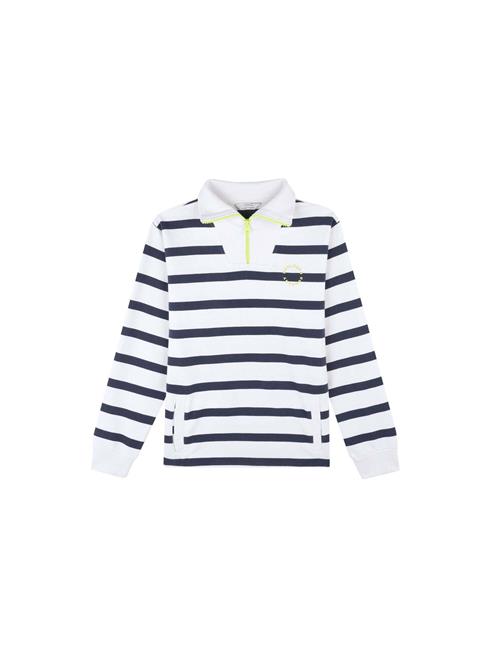 Scalpers Sweatshirt  navy / lysegrøn / offwhite