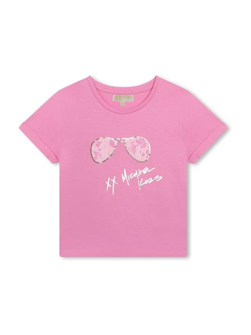 Se Michael Kors Kids Bluser & t-shirts  pink / lys pink / sølv ved About You