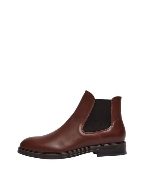 Se SELECTED HOMME Chelsea Boots  brun ved About You