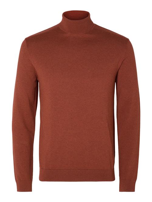 SELECTED HOMME Pullover 'Berg'  brun