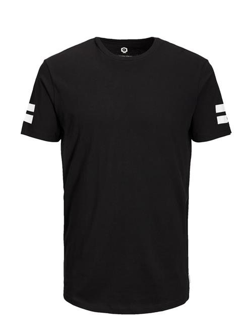 JACK & JONES Bluser & t-shirts 'Boro'  sort / hvid