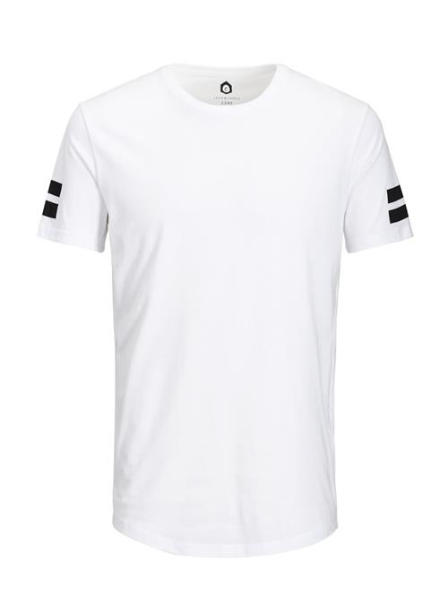 JACK & JONES Bluser & t-shirts 'Boro'  sort / hvid