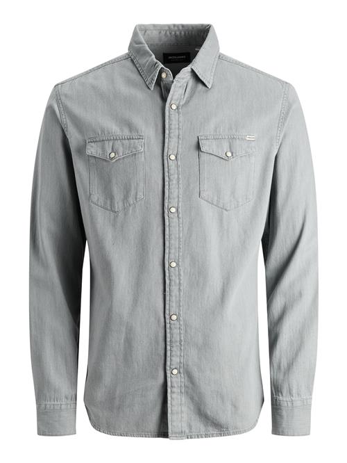 JACK & JONES Skjorte 'Sheridan'  grey denim