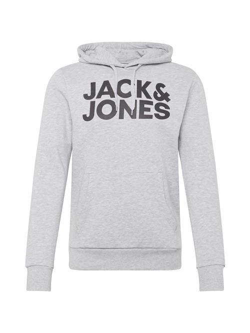 Se JACK & JONES Sweatshirt  lysegrå / sort ved About You